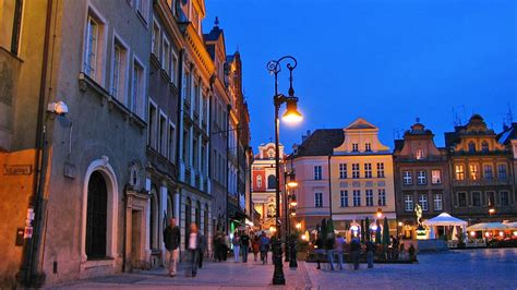 Mapa Rynek W Poznaniu Mapa Turystyczna Polski Polskieszlaki Pl