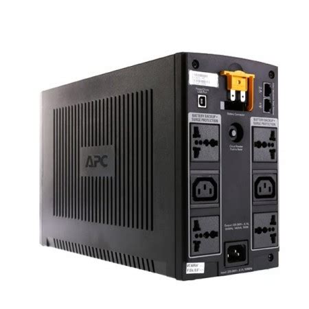 APC BX1400U MS Back UPS 1400VA 700W 230V AVR 4xUniversal Receptacle