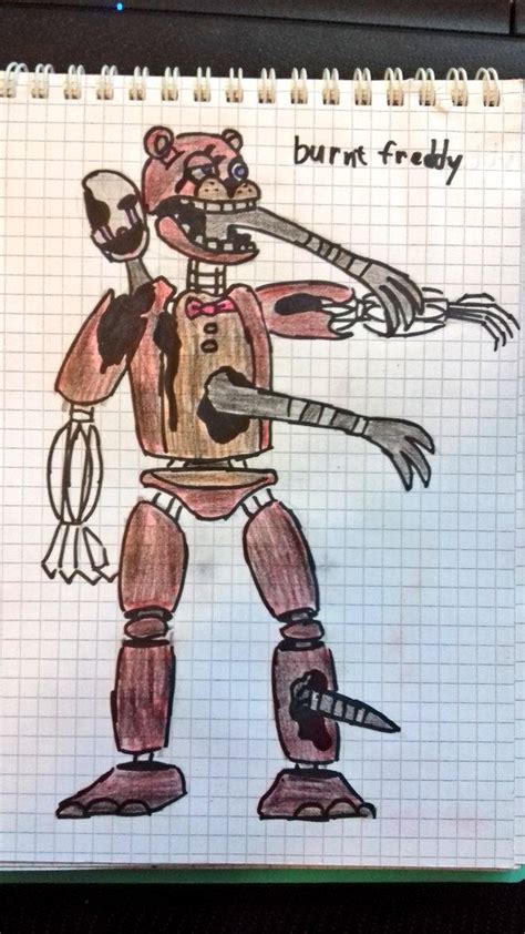 Burnt Freddy By Nazerotell On Deviantart