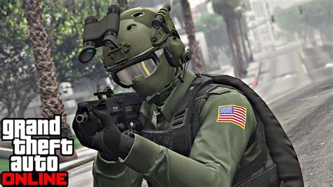 Gta V Online Traje De Guerra Insano Militar Autorit Rio Golpe Do