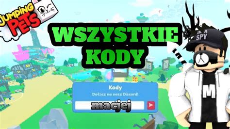 Wszystkie Dzia Aj Ce Kody Do Jumping Pets Simulator W Roblox Youtube