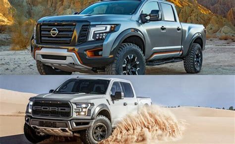 Nissan Titan Warrior Vs Ford Raptor The Trucks Of The Future