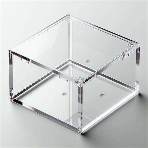 Clear Display Box Premium Ai Generated Image