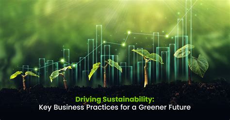 Driving Sustainability Key Business Practices For A Greener Future