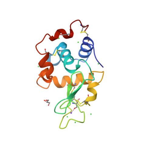 Rcsb Pdb A Z Crystal Structure Of Hen Egg White Lysozyme