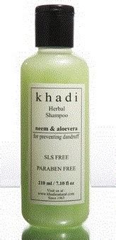 Khadi Neem Aloevera Herbal Shampoo Sls Paraben Free