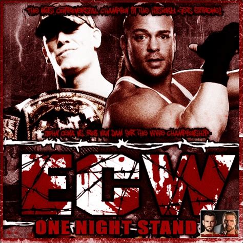 Rob Van Dam Vs John Cena ECW One Night Stand 2006 Full Match WWE SHOW