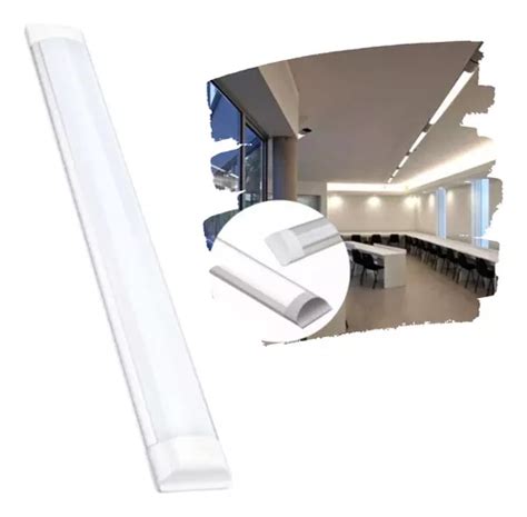 Luminária Tubular Sobrepor Led 40w 120cm Branco Frio MercadoLivre