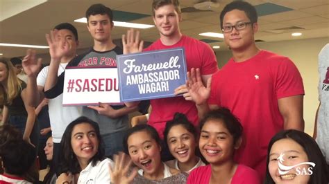 Singapore American School Bids Farewell To Ambassador Wagar Youtube