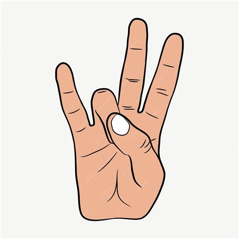Premium Vector | Hip-Hop hand gesture. East Coast rap sign. Vector