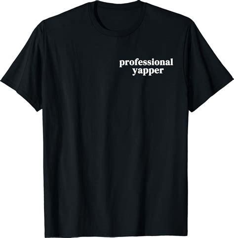 funny professional yapper certified yapper  shirt buy  shirt designs