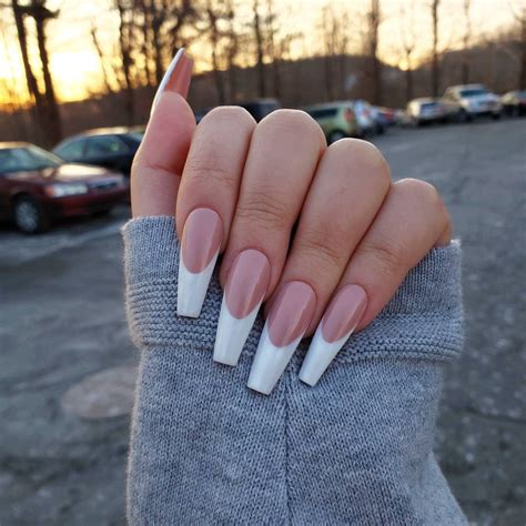 Deep French Tip Nails Ubicaciondepersonas Cdmx Gob Mx