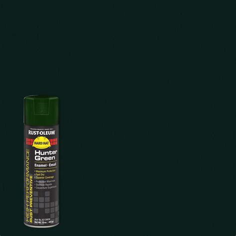 Rust Oleum 15 Oz Rust Preventative Gloss Hunter Green Spray Paint