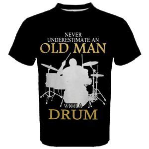 Drummer Drums Music Funny Musician Humour Humor Men S Sports Tee T