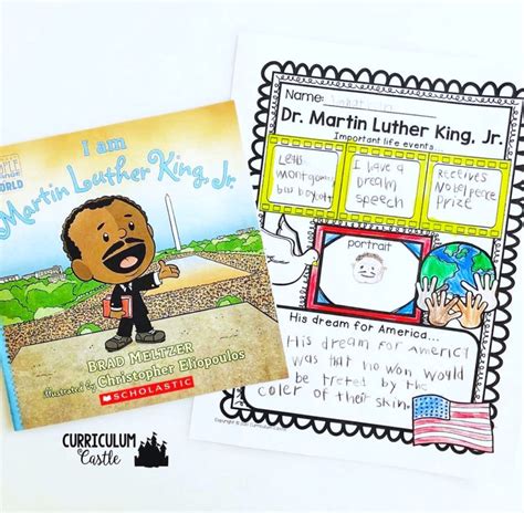 MLK Day Poster Activity {FREE} - CURRICULUM CASTLE