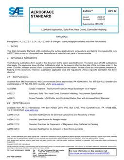 SAE AS5528D PDF Lastest Technical Information