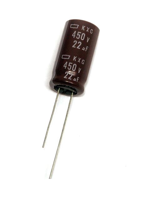 Pc Electrolytic Capacitor Kxg Uf V Hr Nippon Chemi