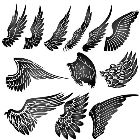 Wing Tattoos Clip Art Library