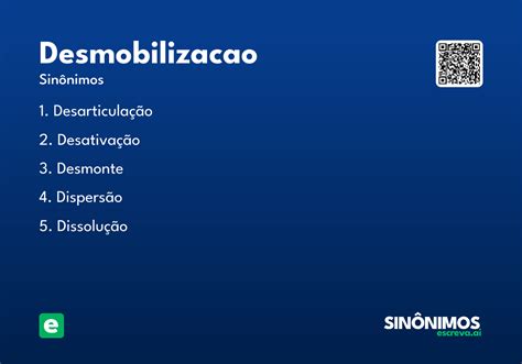 O Que Significa Desmobilização