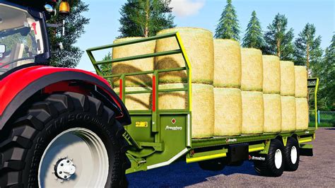 Ls 19 Broughan Bale Trailer Autoload Farming Simulator 22 Mod Ls22 Porn Sex Picture