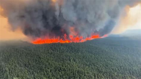 Un feu de forêt force un nouvel ordre dévacuation dans le nord de la