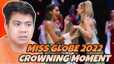 ATEBANG REACTION MISS GLOBE 2022 CROWNING MOMENT Missglobe2022 YouTube