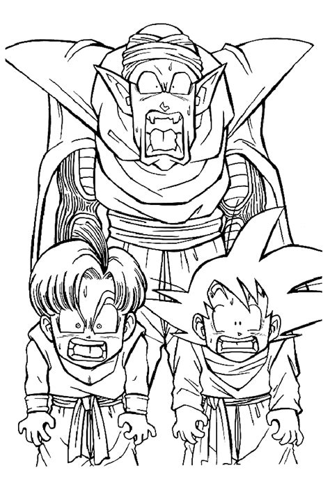 Dibujo 10 Dragon Ball Z Para Colorear