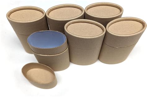 Empty Cardboard Deodorant Containers G Oz Oval Shape Push