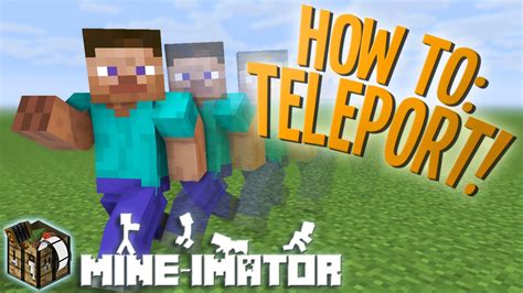 How To Teleport Mine Imator Tutorial YouTube