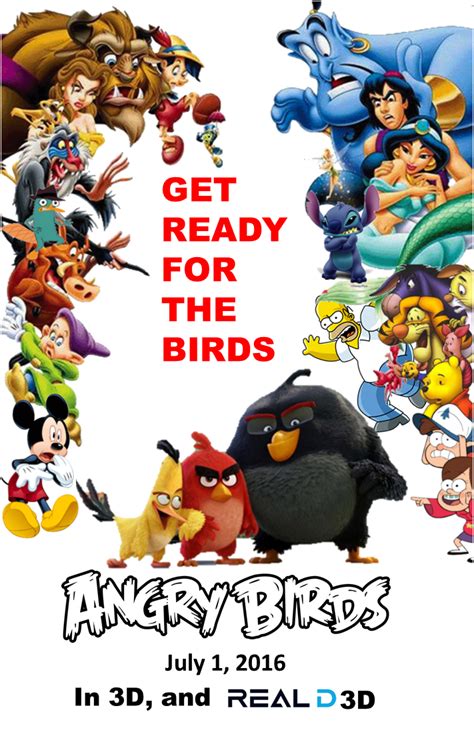 Angry Birds 2016 Poster By Hakunamatata15 On Deviantart