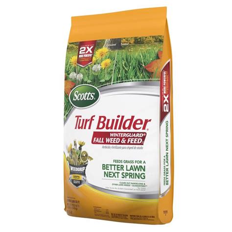 Scotts Turf Builder Winterguard Fall Lawn Fertilizer For Multiple Grass