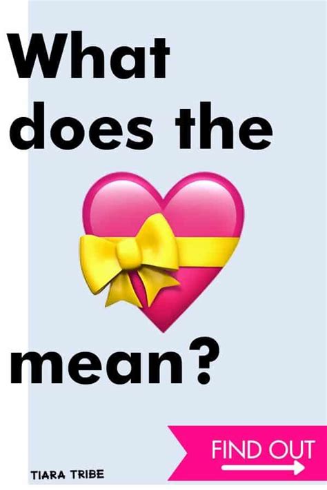 What the pink heart emojis mean & when to use them