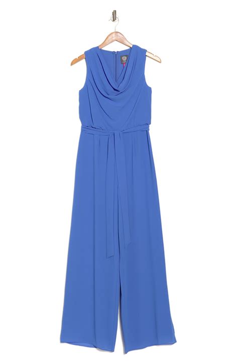 Vince Camuto Cowl Neck Chiffon Jumpsuit Nordstromrack