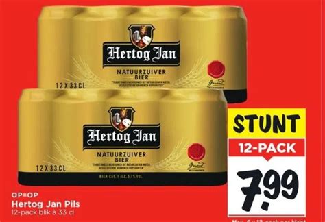 Hertog Jan Pils Aanbieding Bij Vomar