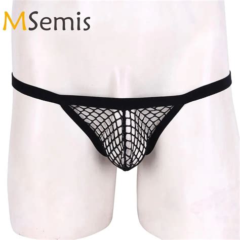 Calcinhas De Biqu Ni Sissy Para Homens Calcinha Para Homens Sexy Gay Lingerie Transparente Em