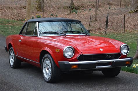 35 Years Owned 1981 Fiat 124 Spider 2000 Turbo For Sale On BaT Auctions