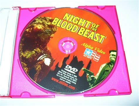 Night Of The Blood Beast Dvd Sci Fi Horror 1958 Roger Corman Cult Movie