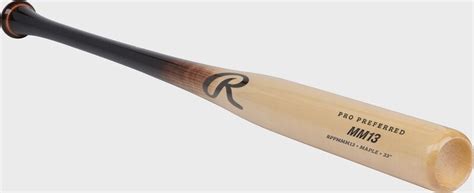 Rawlings Pro Preferred Mm13 Maple Wood Bat Wood Bats Rawlings