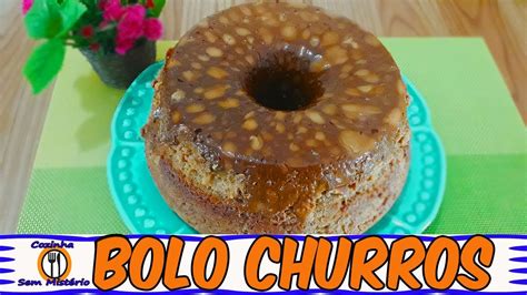 Introduzir 115 imagem bolo de churros que já sai recheado do forno