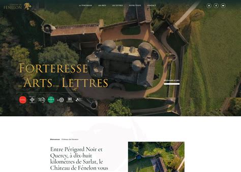 Château de Fénelon - ALIOKI™ - Agence de communication à Sarlat, Dordogne