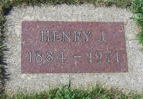 Henry John Hacker M Morial Find A Grave