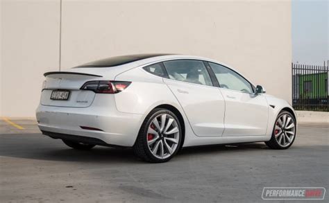 2019 Tesla Model 3 Performance Australia Performancedrive