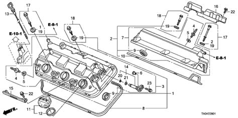 Cylinder Head Cover V Honda Accord Door Ex V Ka At