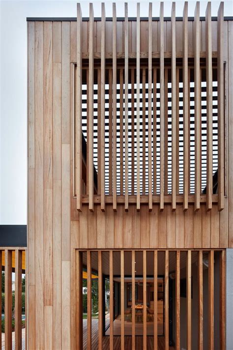 Detail Post Timber Cladding Details First In Architecture