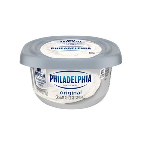 Kraft Philadelphia Cream Cheese Soft Plain Oz Lil Generals