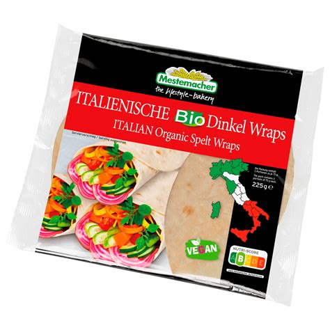 Mestemacher Bio Italienische Dinkel Wraps 225g Bei REWE Online Bestellen