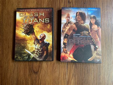 Dvd Clash Of The Titans Prince Of Persia Hobbies Toys Music