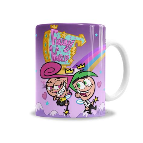 Tazas Padrinos Mágicos En Fairy World Chiva Calenchu Tienda