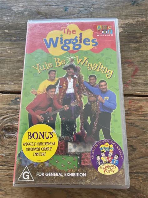 THE WIGGLES - Yule Be Wiggling VHS 2001 - Original Wiggles - Damaged Untested $19.95 - PicClick AU