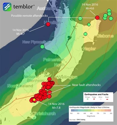 New Zealand Earthquake Causes Shift In Ocean Floor